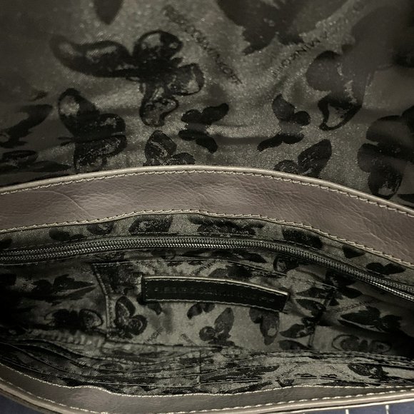 Rebecca Minkoff Quilted Love Clutch with Chain *Gray* - Picture 9 of 13